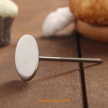 Гвоздь кондитерский, 3.5×7 см, серебристый