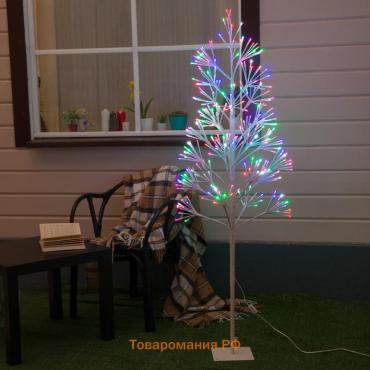 Светодиодное дерево «Ёлка» 1.5 м, 324 LED, мерцание, 220 В, свечение мульти