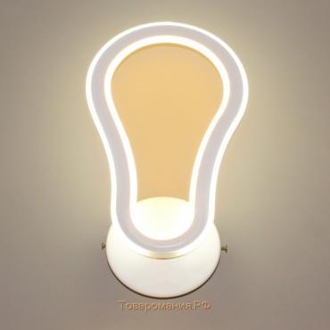 Бра "Larisa" 13Вт LED белый 15x10x25см