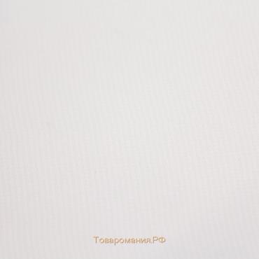 Ткань плательная, шифон, ширина 150 см, цвет белый