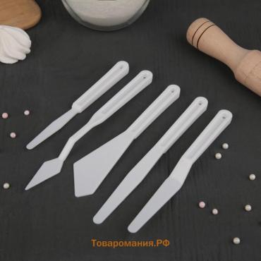 Набор для моделирования кондитерских украшений , 5 шт., 18 см
