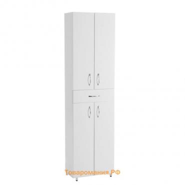 Шкаф - пенал для ванной комнаты 50 с ящиком, 191×50×26,6 см