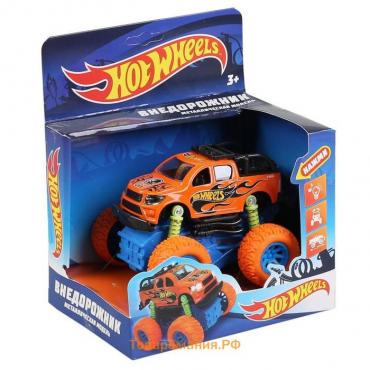 Машина металлическая «Hot Wheels внедорожник» 12 см, инерция, подвеска, световые и звуковые эффекты