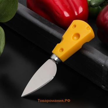 Нож для сыра  Cheese, 12.5 см, жёлтый