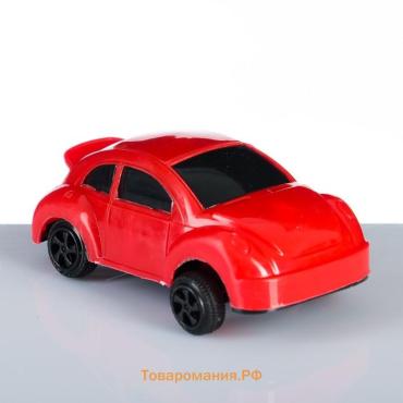 Машинка пластмассовая «Жук», 11×6×4 см, МИКС