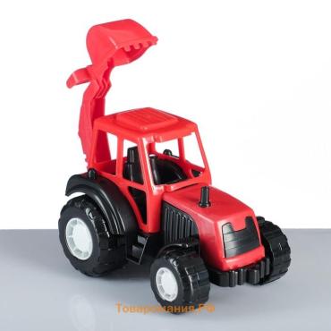 Трактор игрушечный, 23×12×13 см МИКС
