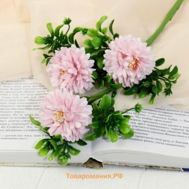 Цветы искусственные «Пион грин хало», h=36 см, d=6 см, розовые