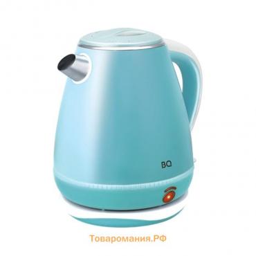 Чайник электрический BQ KT1703P, пластик, 1.7 л, 2200 Вт, голубой