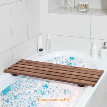 Сиденье для ванны, 68×30×3,5 см, с покрытием
